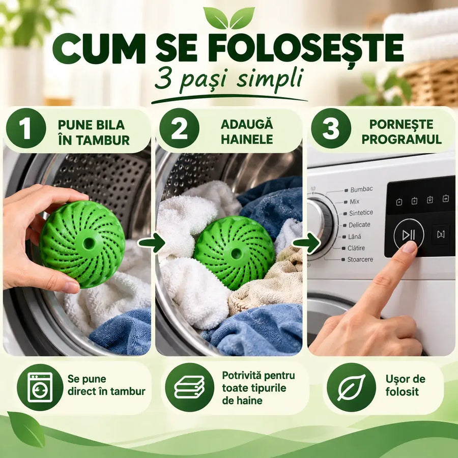 Bila ecologica pentru spalare